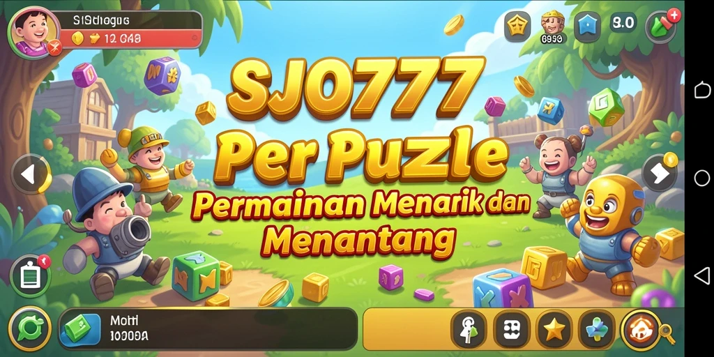 Screenshot SJO777 menampilkan gameplay Puzzle yang seru.
