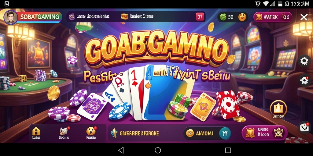 Tampilan gameplay SOBATGAMING yang seru dan mendebarkan.